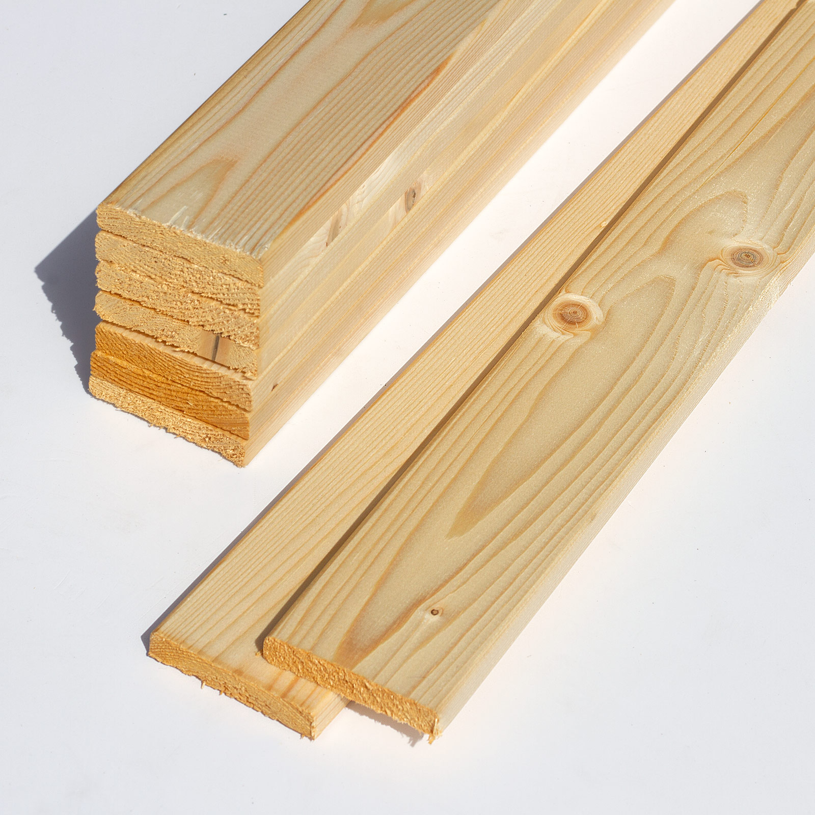 ფიჭვის დამუშავებული ლარტყა (რეიკა) 12,5X70X2000 AB – 1ცალი — ფიცარი